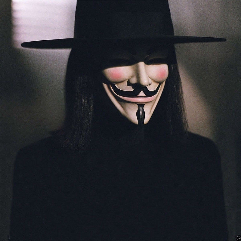 Mặt Nạ Cosplay Anonymous Guy Fawkes