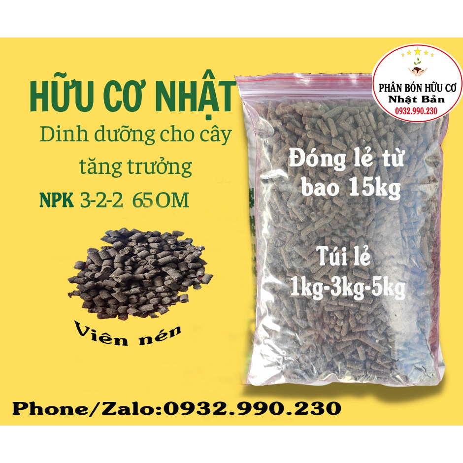 Siêu rẻ - Phân bón hữu cơ Nhật (0.5kg) - Tốt cho mọi cây trồng