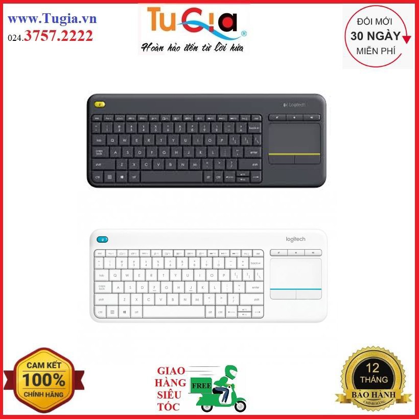 [Mã SKAMPUSHA7 giảm 8% đơn 250k]Bàn phím Logitech K400 Plus không dây - Hàng chính hãng