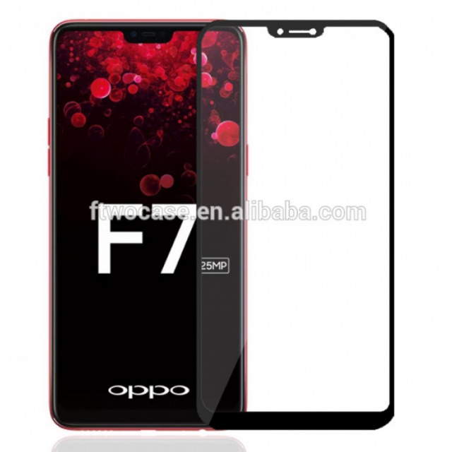 Kính cường lực oppo F7 Siêu Cứng, Full keo