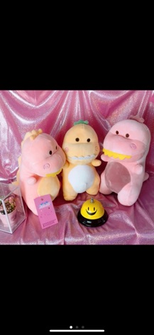 Gấu bông khủng long nhỏ cute