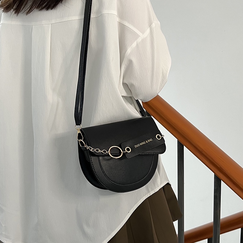 Túi Đeo Vai Cỡ Nhỏ 2022 Màu Trơn Phong Cách Cổ Điển Thời Trang Cho Nữ