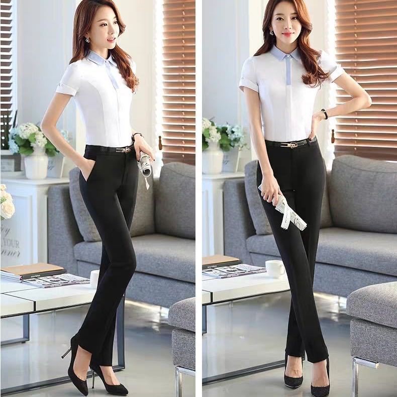 Quần Tây Ống Đứng Màu Đen Thời Trang Công Sở Cho Nữ | BigBuy360 - bigbuy360.vn