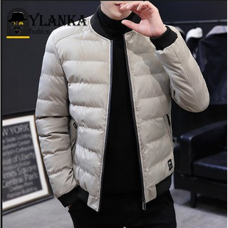 Áo Khoác Phao Dày Dặn Siêu Ấm - Áo Khoác Nam Cổ Ngắn Thời Trang Mới 2020