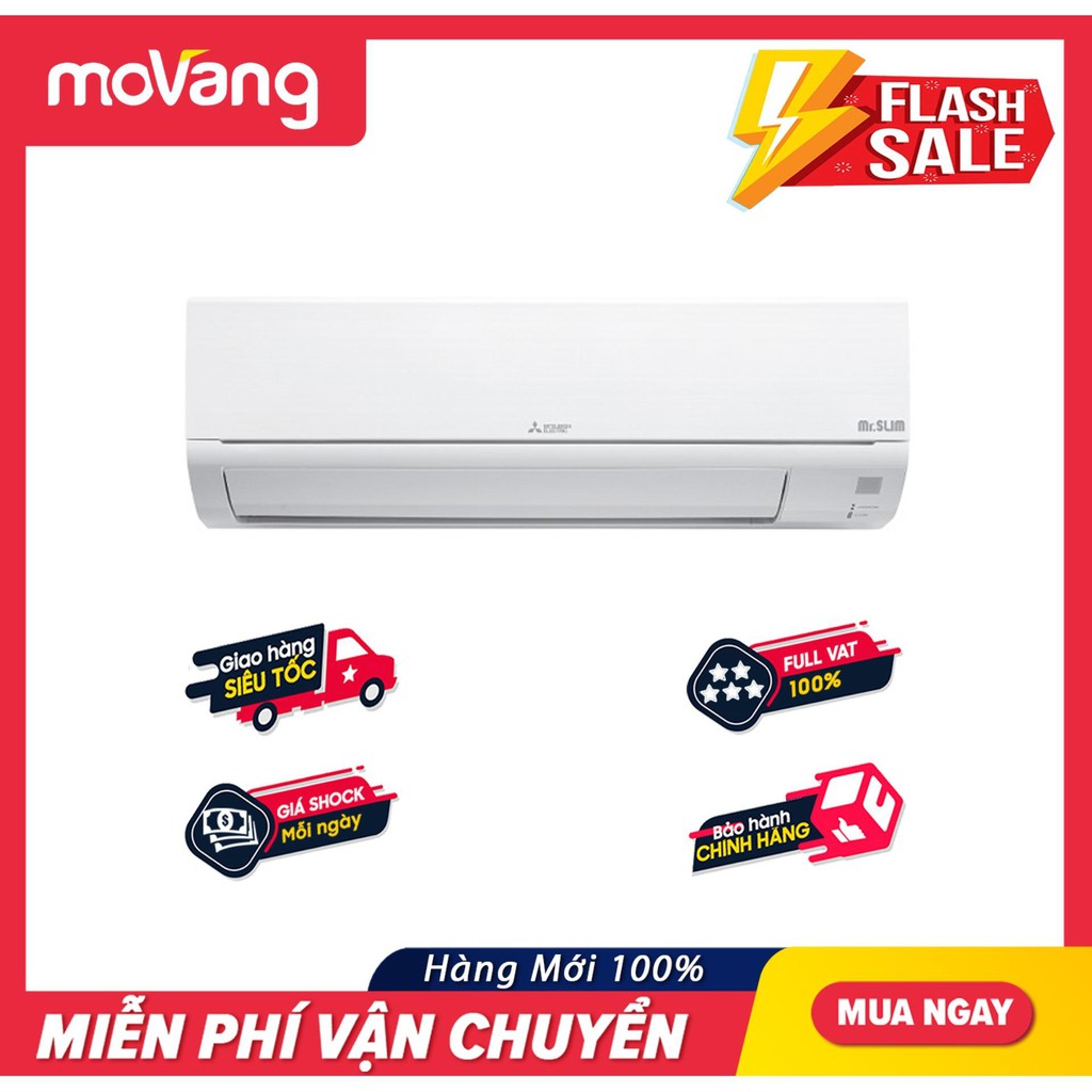 MIỄN PHÍ CÔNG LẮP ĐẶT - Máy lạnh Mitsubishi electric 1 HP MSY-JP25VF - Công suất 9000 BTU, Máy lạnh Inverter