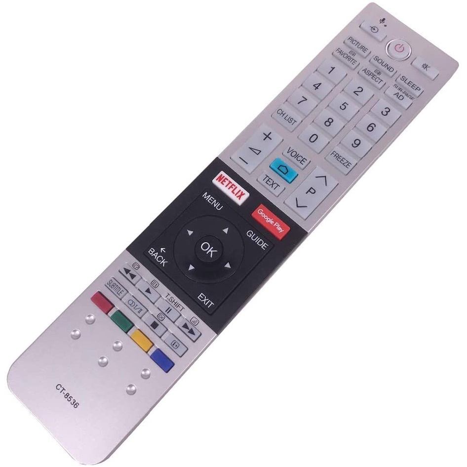 TOSHIBA Điều Khiển Từ Xa Thay Thế CT-8536 Cho TV Thông Minh CT-8516,CT-8522,CT-8068