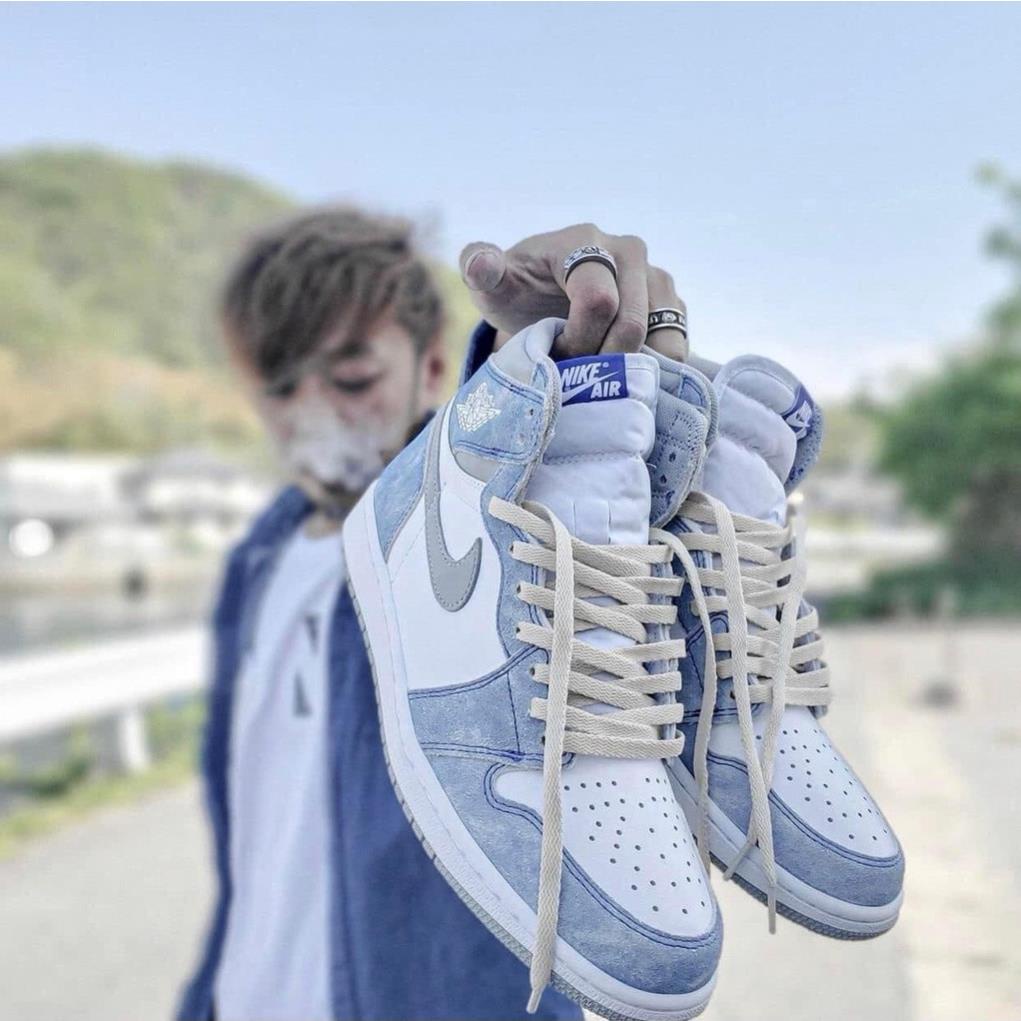 Giày Sneaker Xanh Loang Hyper Hàng Loại Đẹp Full Box Bill 🇩🇿