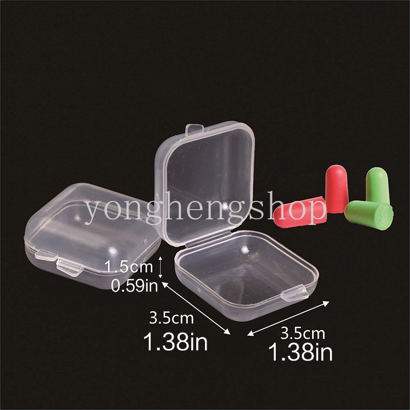Set 10 Hộp Nhựa Trong Suốt Đựng Đồ Đa Năng