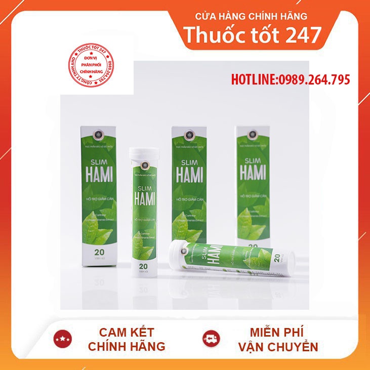 ✅ [HAMI] SLIM HAMI  👍[Freeship] ❤️ Giảm Cân Cấp Tốc- An Toàn-LNB