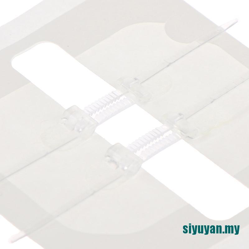 (hàng Mới Về) Set 1 / 2 Miếng Dán Khóa Kéo Không Gây Đau Đớn Tiện Dụng | BigBuy360 - bigbuy360.vn