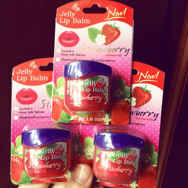 10 lo Son dưỡng môi Jelly Lip Balm thái lan mới nhất 2021