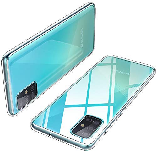 Ốp lưng điện thoại siêu mỏng trong suốt dành cho Samsung Galaxy A51