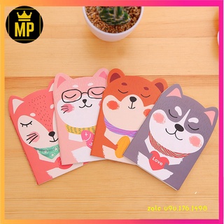 Sổ tay hình con cún đẹp cute giá rẻ