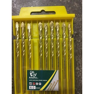 MŨI KHOAN TƯỜNG 6LY , 8LY  XỊN –CHO MÁY KHOAN PIN