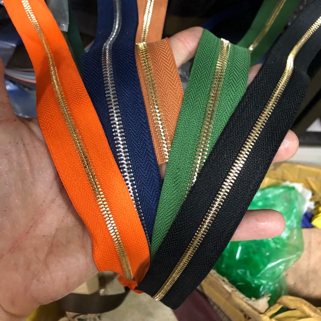 Dây khoá kéo - khoá đồng 2 chiều