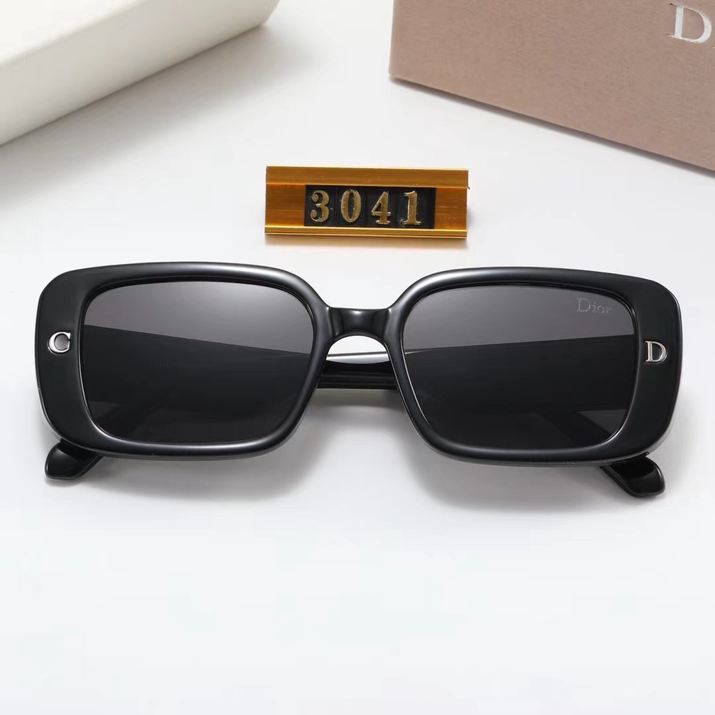 DIOR Kính Mát Hình Chữ Nhật Chống Tia uv400 Phong Cách Cổ Điển Sang Trọng Dành Cho Nam Nữ
