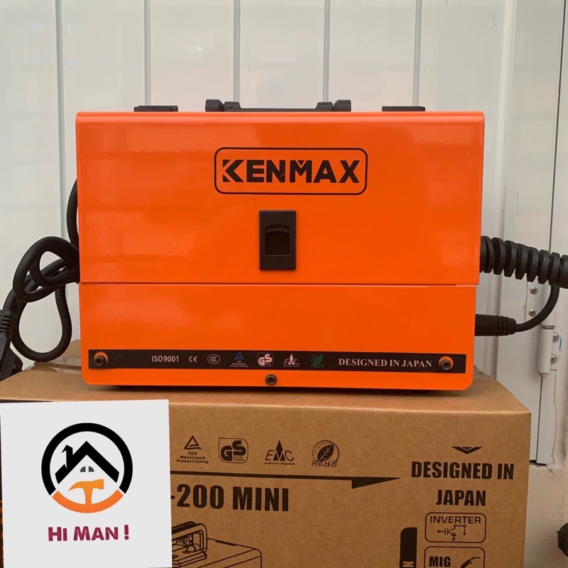 Máy hàn MIG Mini 200 Kenmax đa năng- Tặng cuộn dây hàn MiG 1kg