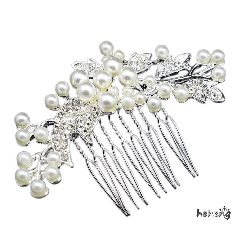 Trâm Cài Tóc Trang Trí Đính Đá Nhân Tạo Cho Nữ