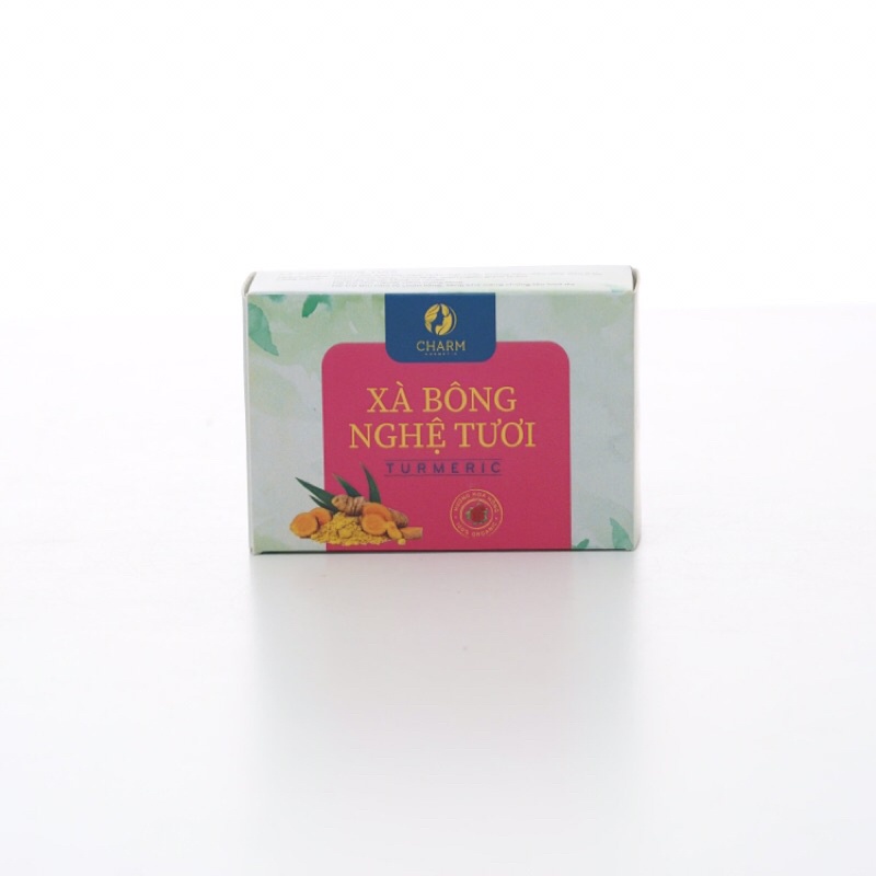 Xà Bông Nghệ Hoa Hồng Charm Chăm Sóc Mặt Và Body Giúp Da Sáng Khoẻ Mờ Thâm Giảm Mụn | BigBuy360 - bigbuy360.vn