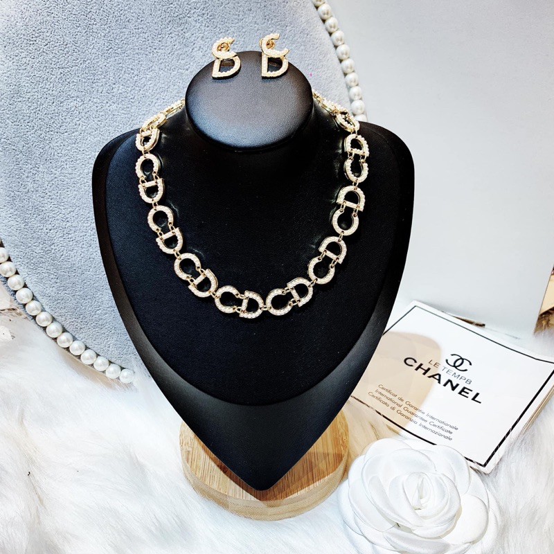Cổ manocanh trưng dây chuyền cao cấp cho shop