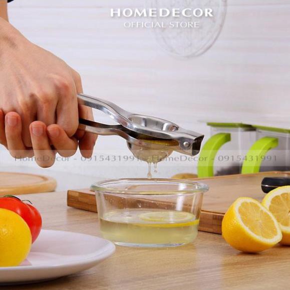 Dụng cụ vắt ép nước cốt chanh tắc quýt nhỏ bằng Inox