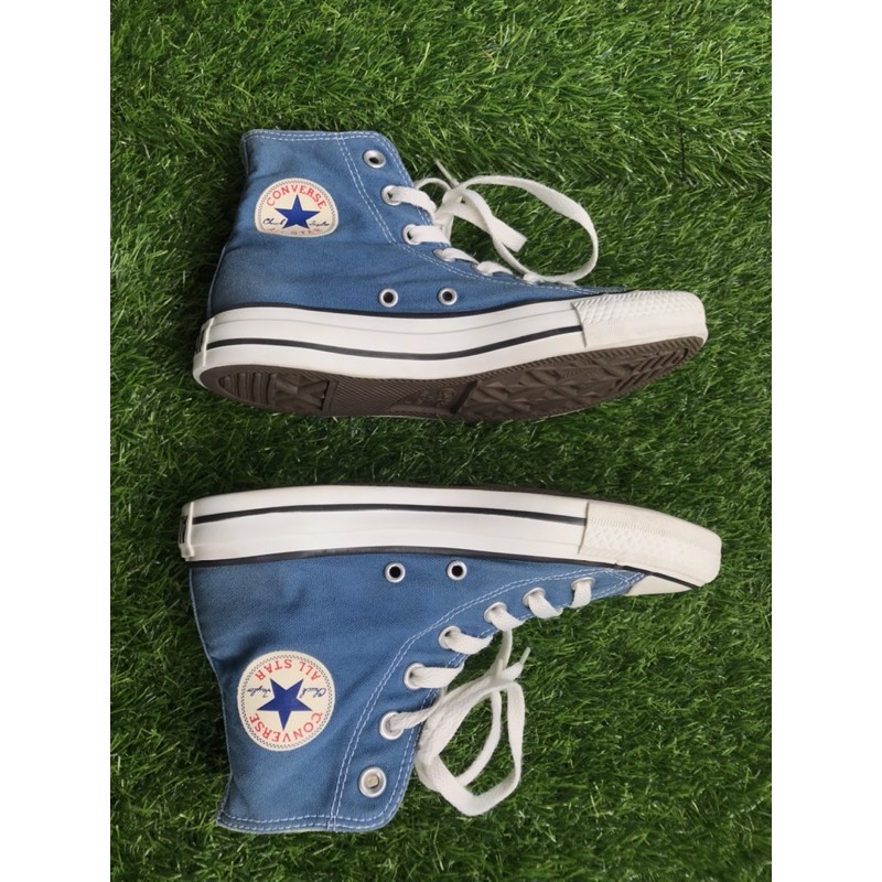 Giày Converse màu xanh coban. Size 36.5 (chân 37,38 mang vừa)