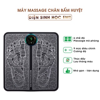 Máy massage chân ems có điều khiển