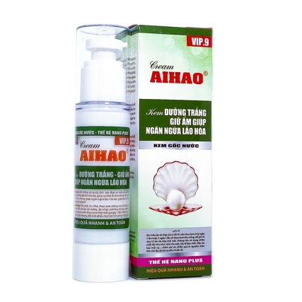 Kem AIHAO Dưỡng Trắng - Giữ Ẩm Giúp Ngăn Ngừa Lão Hóa