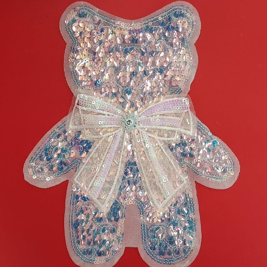 Hàng Có Sẵn Nhãn Dán Trang Trí Quần Áo Rách Không Đường May Hình Động Vật Nhỏ Đính Kim Sa + Hoa Bướm Nhiều Màu Độc Đáo Thời Trang Mới Bán Sỉ