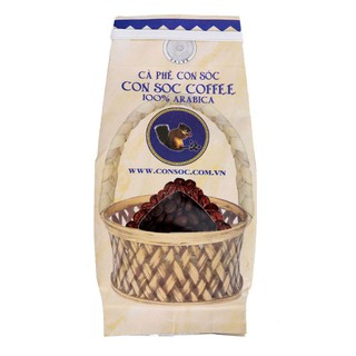 Cà Phê Con Sóc Arabica Dạng Hạt Gói 200G
