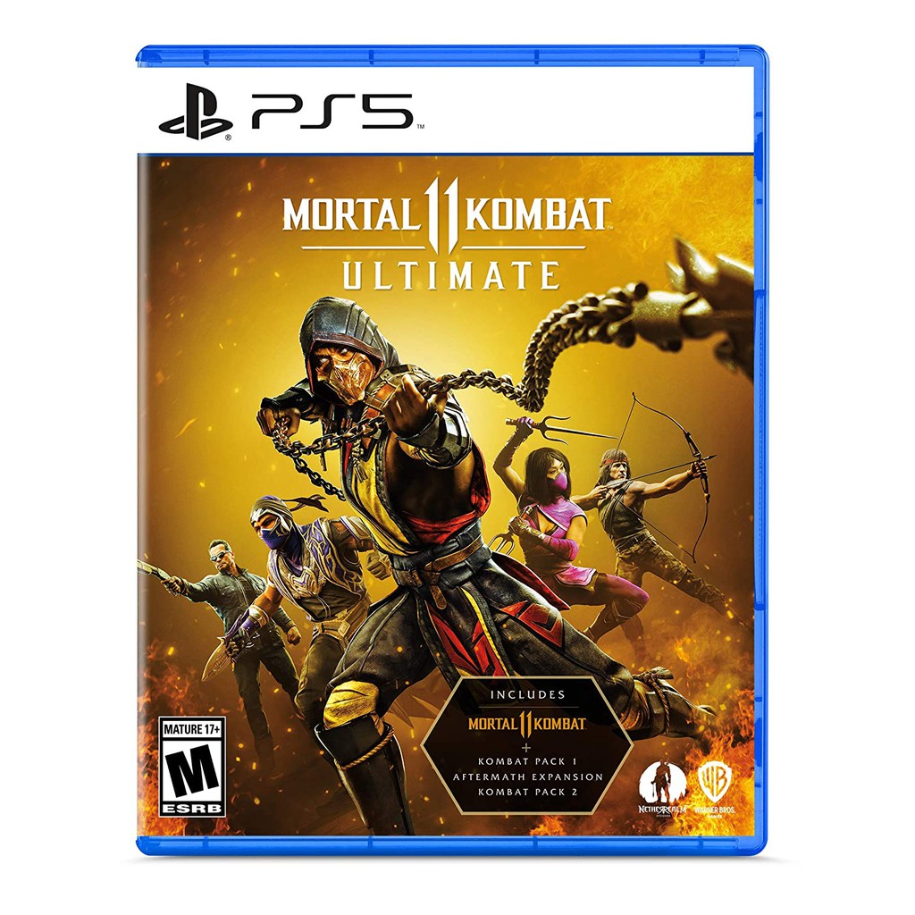 Máy chơi game PS5 Kèm Game Mortal Kombat 11 Ultimate Cho Ps5 - Chính Hãng Sony Việt Nam