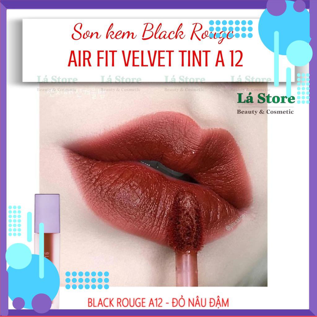 Free ship - Son kem lì Black Rouge Air Fit VelVet Tint A12 | BigBuy360 - bigbuy360.vn