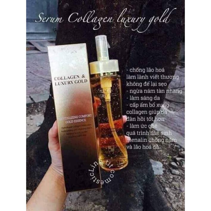 Serum Tinh Chất Vàng Dưỡng Trắng Tái Tạo Da Collagen & Luxury Gold 3W Clinic