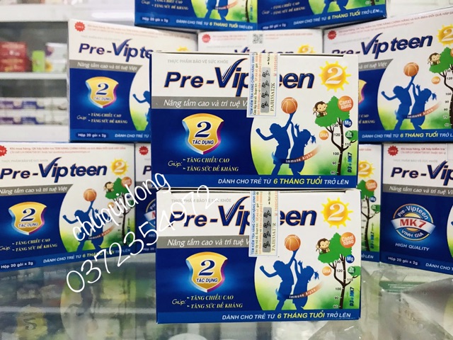 ✅( tích điểm 6 tặng 1 ) pre vipteen 2 phát triển chiều cao, sức đề kháng và hệ miễn dịch