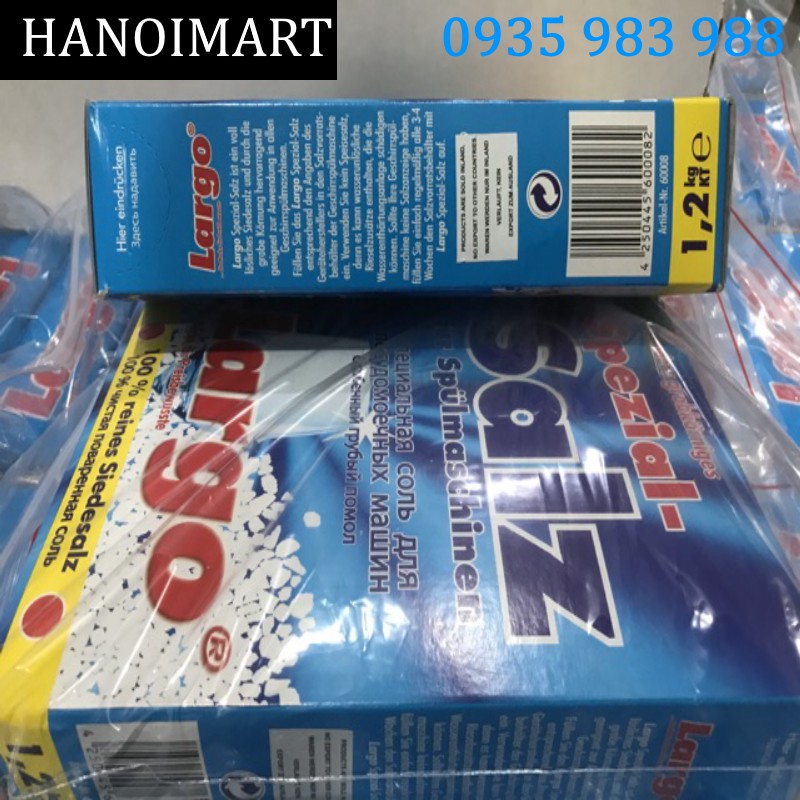 Muối rửa bát Largo- Hàng nội địa Đức