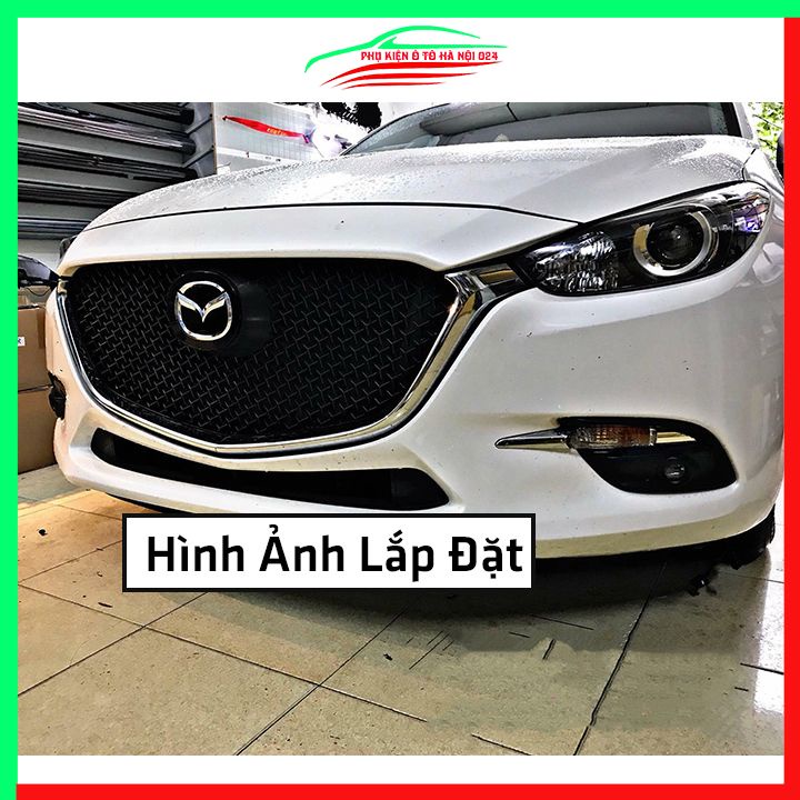 Mặt ca lăng, calang sao rơi Mazda 3 2017-2019 trang trí làm đẹp xe
