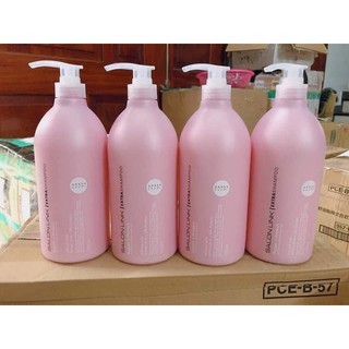 Set Gội - Xả SalonLink Phục Hồi Hư Tổn Nhật Bản 1000ml