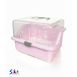 Giá úp bình sữa có nắp - Bin&Beo