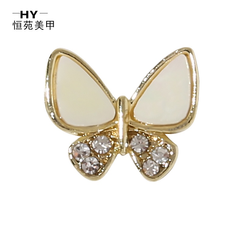 [Hàng mới về] Phụ kiện hình bướm trang trí móng tay nghệ thuật hợp thời trang