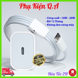 Bộ sạc nhanh iphone pd 20w usb-c to lightning