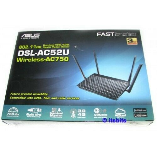Phát WIFI ASUS DSL-AC52U chuẩn AC750