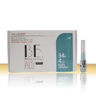 Hộp 50 cây kim meso Pico 34g 4mm Hàn Quốc đủ size 4mm 6mm 8mm