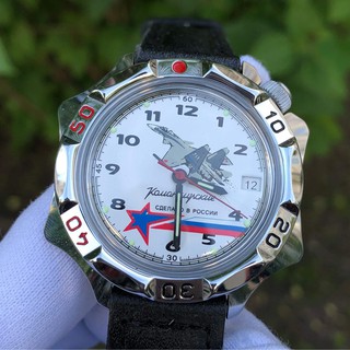 Đồng hồ nam Vostok máy cơ lên giây, size mặt 40. Đồng hồ Nga Vostok chính ủy Komandirskie 531764