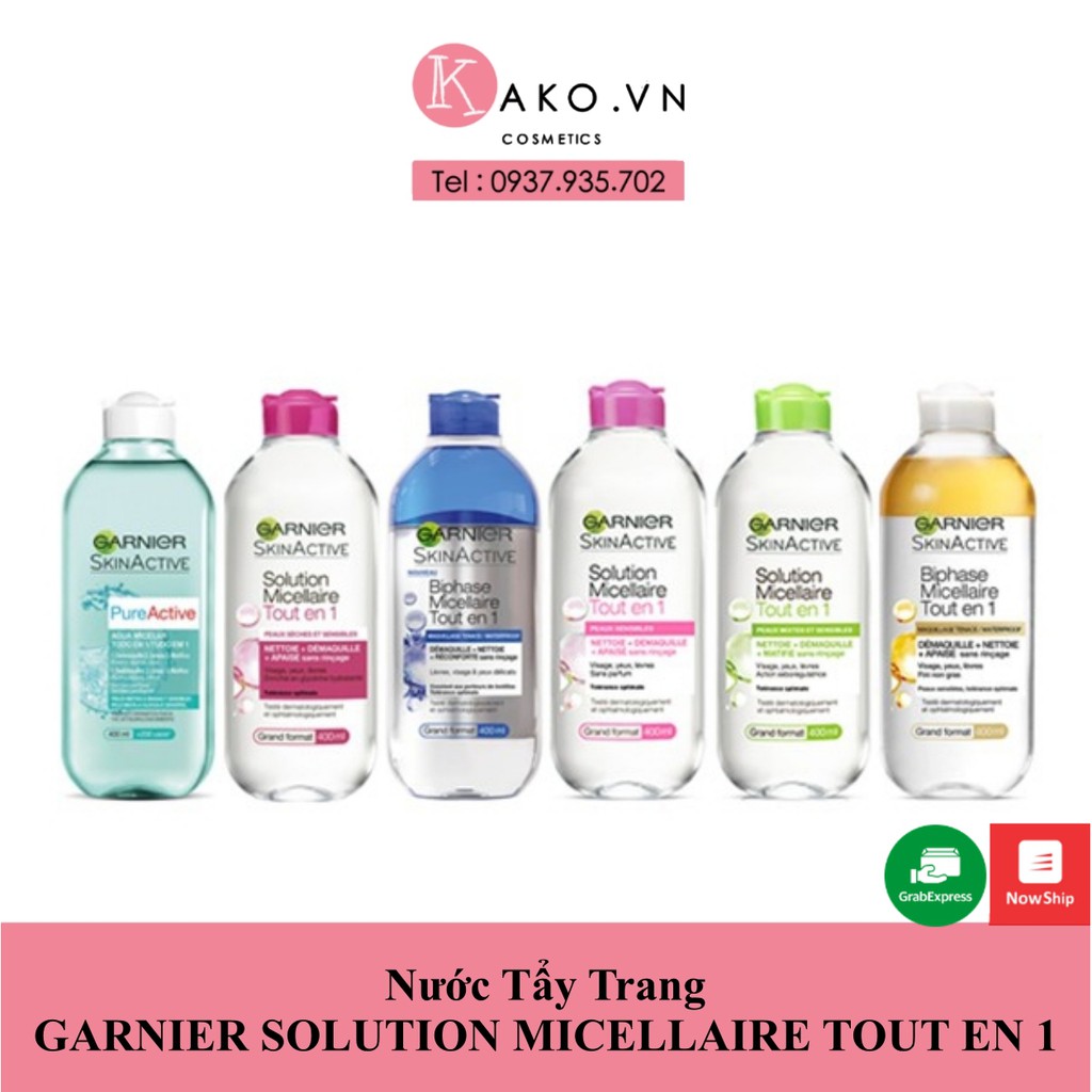 Nước tẩy trang Garnier Solution Micellaire Tout en 1 | BigBuy360 - bigbuy360.vn