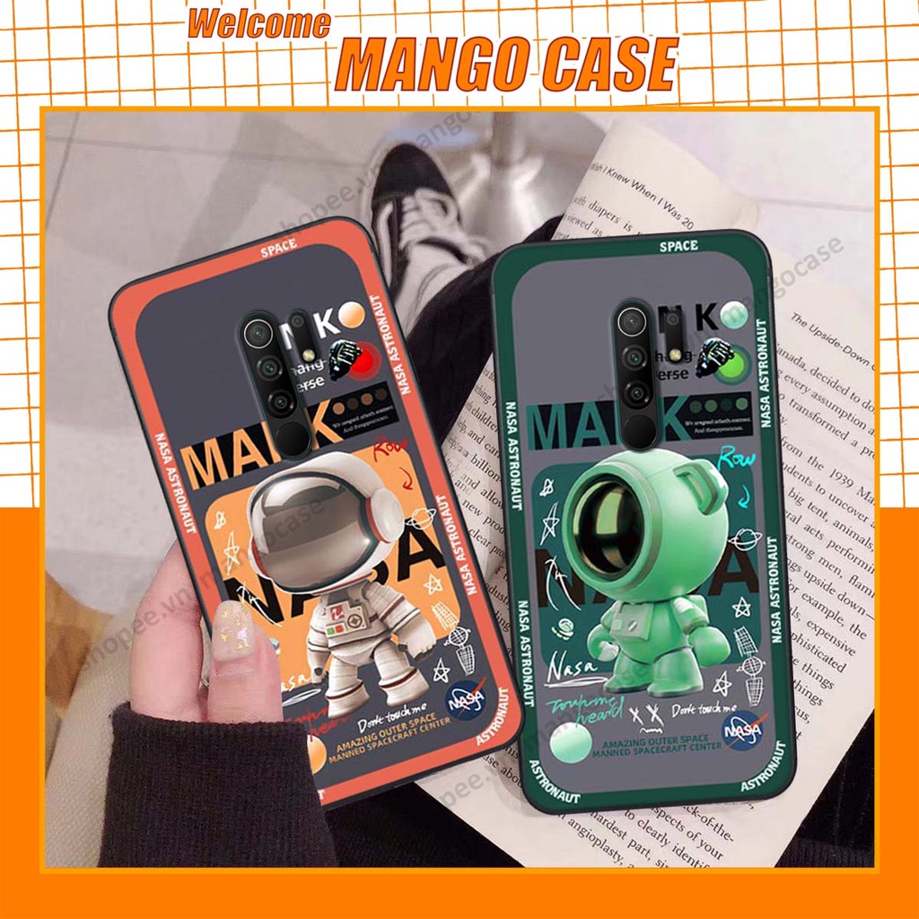 Ốp lưng Xiaomi Redmi 7A / 8A / 9A hình nasa, vũ trụ, robot siêu độc đáo đáng yêu