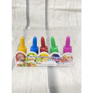 Set 5 Màu Nước Thực Phẩm Thiên Thành