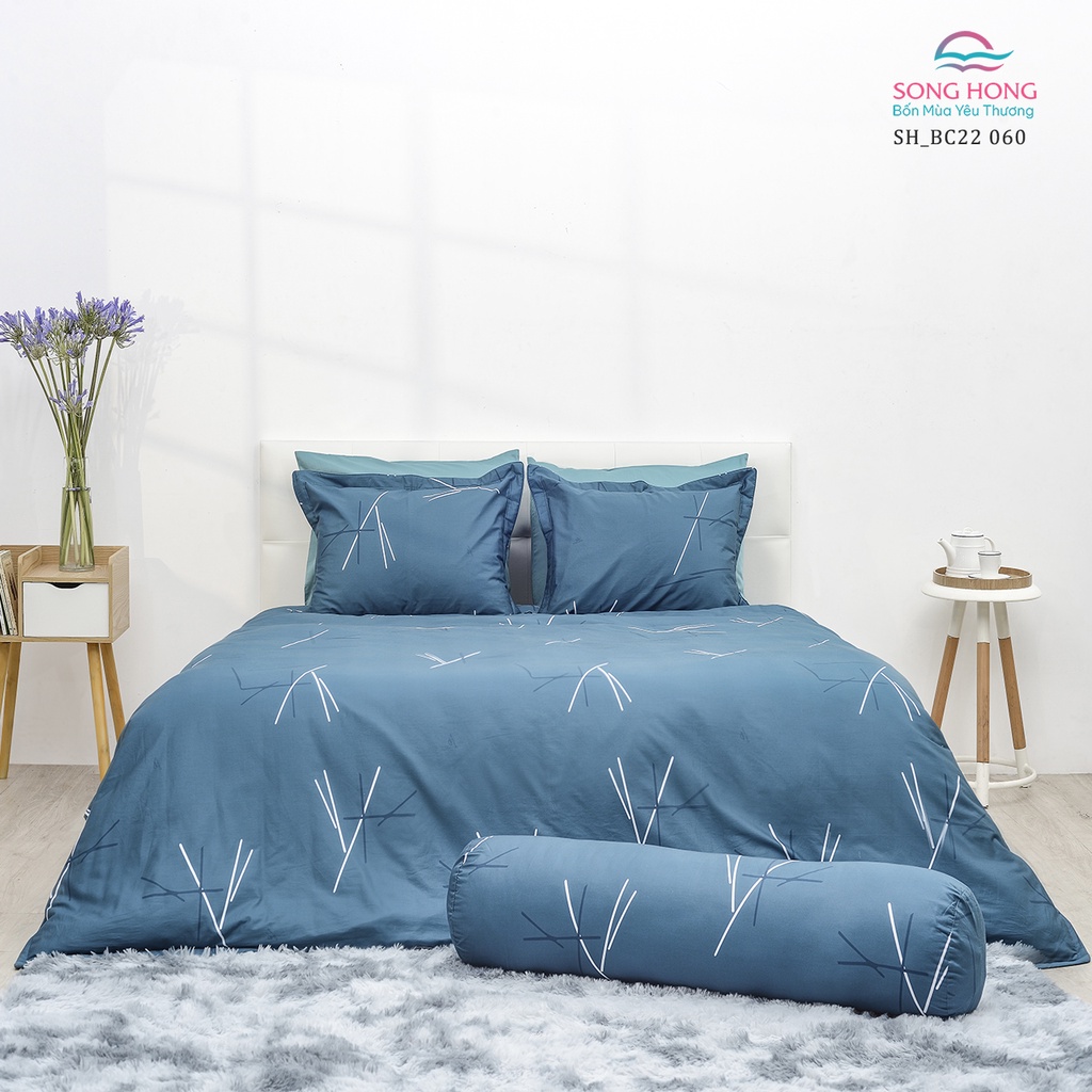 Chăn Xuân Thu Sông Hồng 2mx2.2m - Chất Cotton