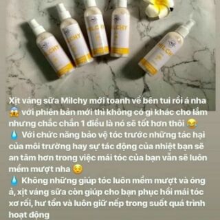 XỊT DƯỠNG VÁNG SỮA MILCHY