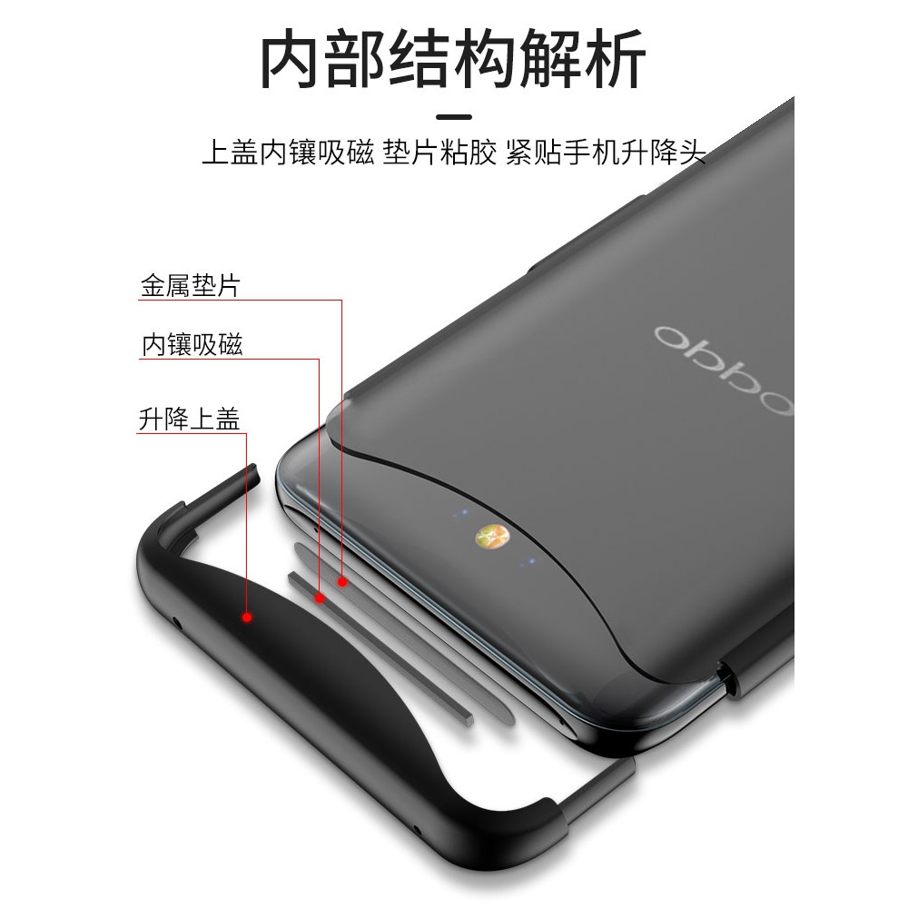 Ốp Điện Thoại Chống Rơi Màu Nude Cho Oppo Find X | BigBuy360 - bigbuy360.vn