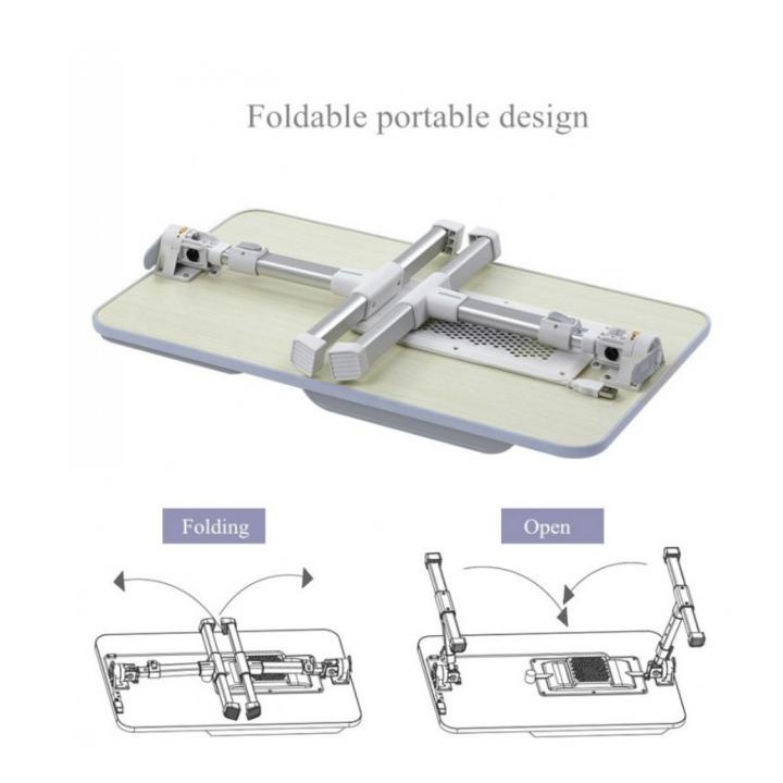 Bàn Kê laptop macbook chắc chắn Stand N Type Adjustable Height Table - SmartStore1688